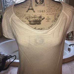 BCBGMAXAZRIA white cotton shirt